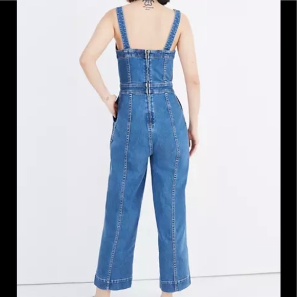 (NWT)Madewell Seemed Wide Leg Jumpsuit - Picture 3 of 6